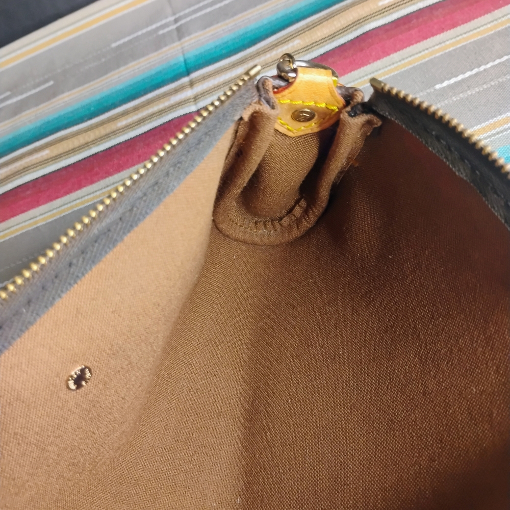 Louis Vuitton Brown Monogram Clutch - Picture 10 of 16